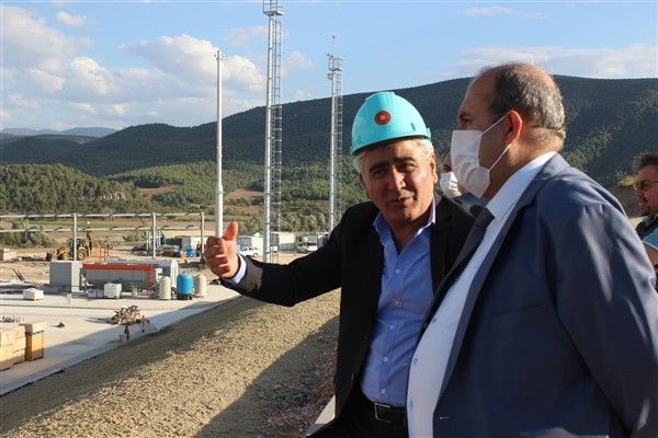 Kaymakam Ünal, 500 kişinin istihdam edileceği 200 milyon TL bütçeli yatırımı inceledi