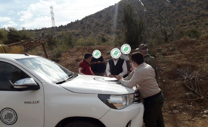 Kayseri’de kaçak av yapan 6 kişiye 183 bin TL ceza kesildi