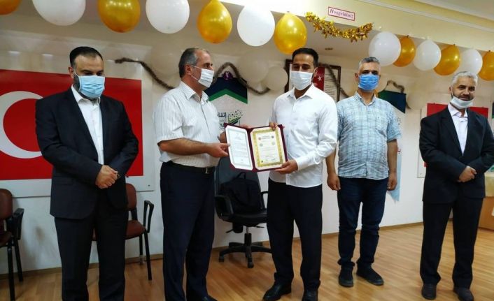 Kilis’te 25 öğrenciye hafızlık belgesi