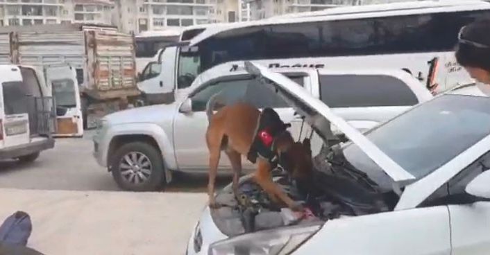 Kocaeli TEM’de durdurulan aracın LPG tankından 14 kilo 700 gram esrar çıktı