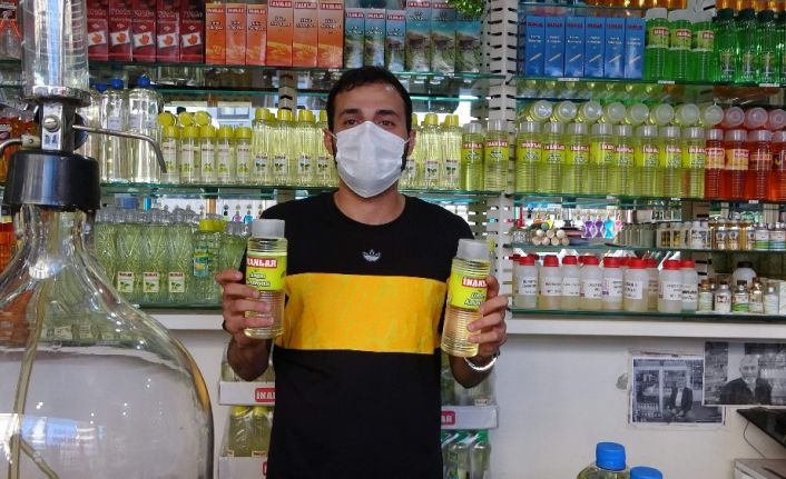 Korona virüs salgını ile Trabzon’da kolonya üreticisi artınca eski üreticiler bu durumdan olumsuz etkilendi