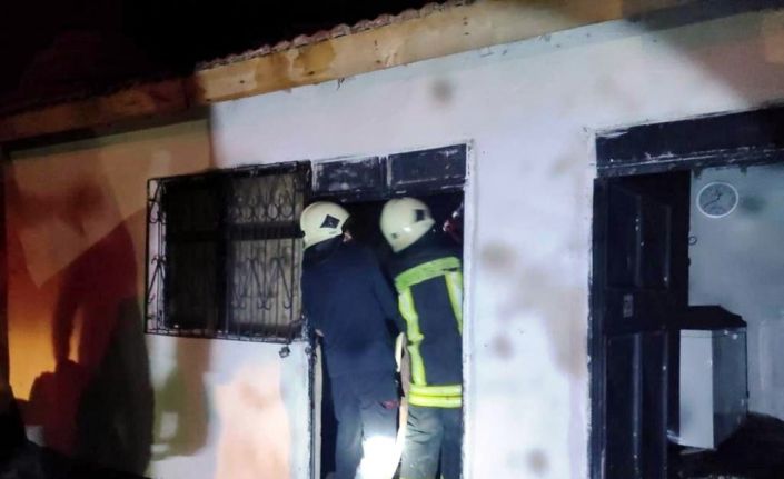 Kulu’da yangın itfaiye tarafından söndürüldü