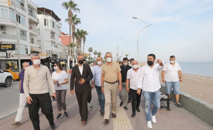 Mezitli Belediyesi, Viranşehir sahili için kolları sıvadı