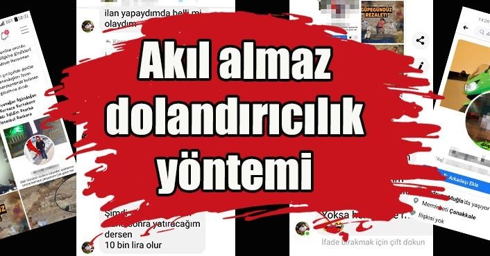 Milas’ta akıl almaz dolandırıcılık yöntemi