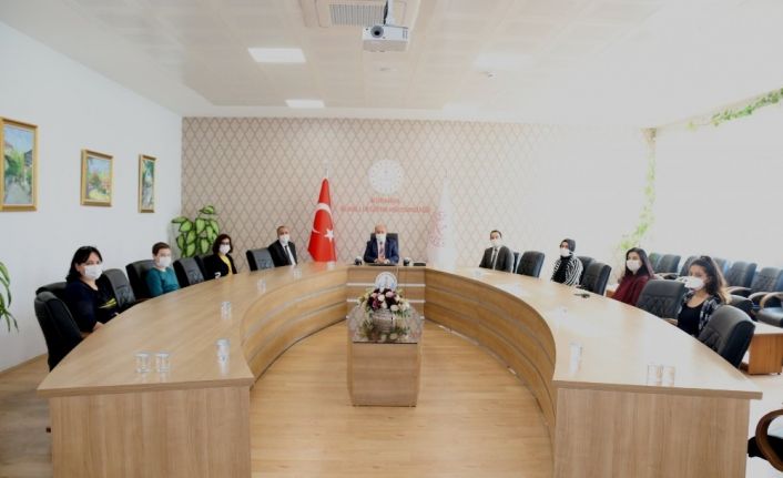 Müdür Başyiğit, TÜBİTAK’a katılacak öğrenci ve öğretmenleri kabul etti