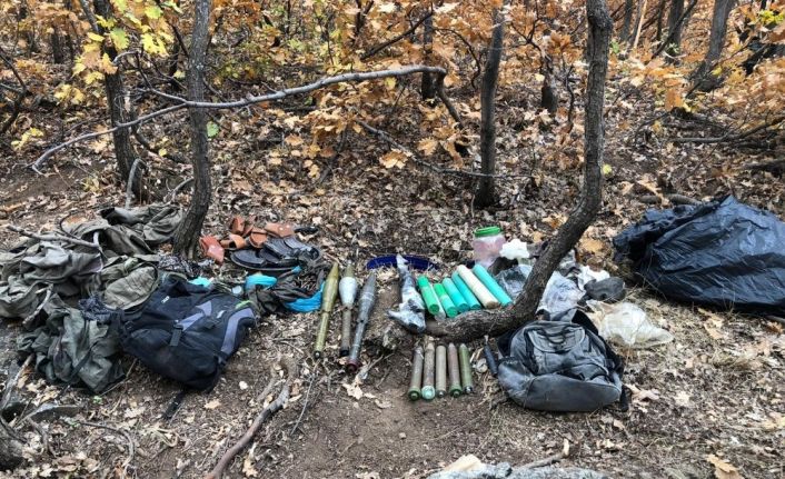 Muş’ta PKK terör örgütüne ait silah ve mühimmat ele geçirildi