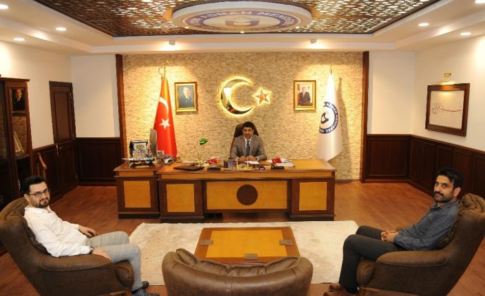 Nazilli Malatya Kültür ve Dayanışma Derneği Başkanı Mesut Öztunç’tan Aldemir’e ziyaret