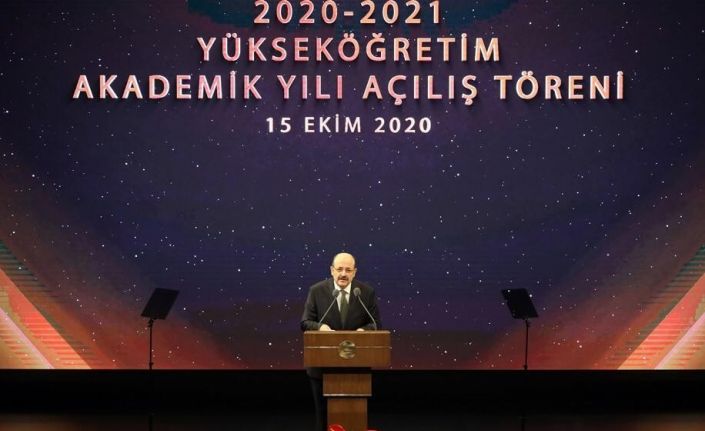 Rektörü Karacoşkun 2020-2021 Akademik yılı açılış törenine katıldı