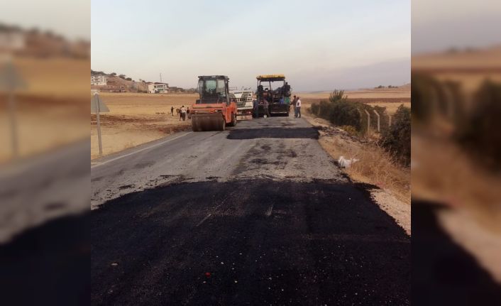 Silvan-Hazro yolu asfaltlanıyor