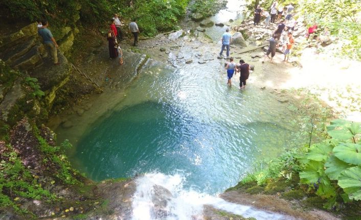 Sinop Erfelek Tatlıca Şelaleleri’ni 2,5 ayda 60 bin kişi ziyaret etti