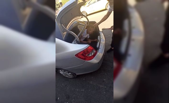 Sosyal medyaya düşen bagajdaki hırsız görüntüsü izlenme rekoru kırdı