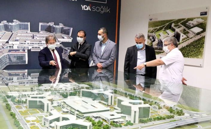 Tekirdağ İl Sağlık Müdürlüğü, Kayseri Şehir Hastanesi’nin işleyişi hakkında bilgi aldı