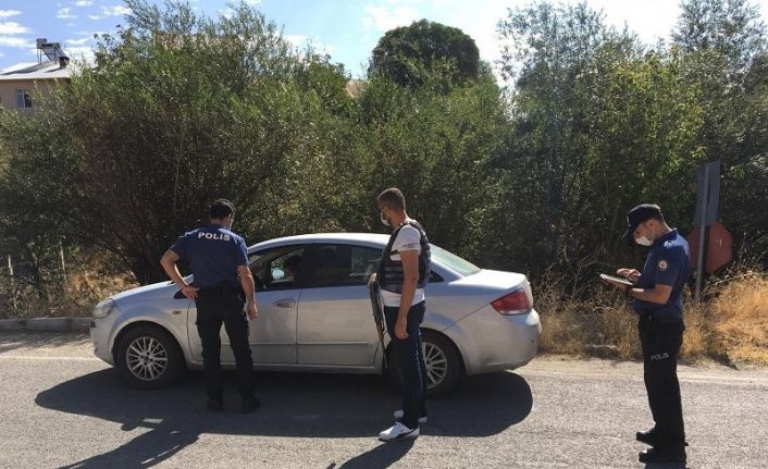 Tunceli’de jandarma ve polisten "Covid-19" denetimi
