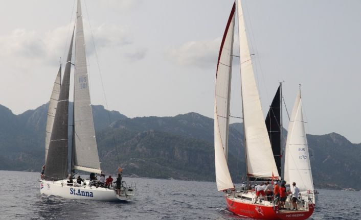 Uluslararası Yelkenli yat yarışında ikinci gün tamamlandı