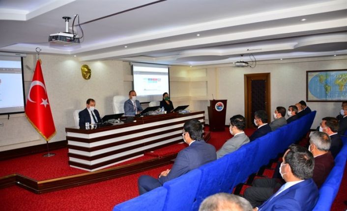 Vali Hüseyin Öner Başkanlığında, 2020 Yılı 4. Dönem Koordinasyon kurulu toplantısı gerçekleştirildi