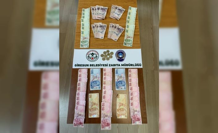 Yakalanan dilencinin üzerinden 1000 lira çıktı