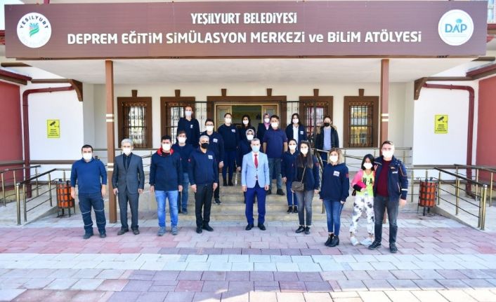 112 personeline deprem eğitimi