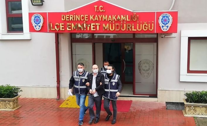 25 yıl hapis cezası ile aranan şahıs Kocaeli’de yakalandı