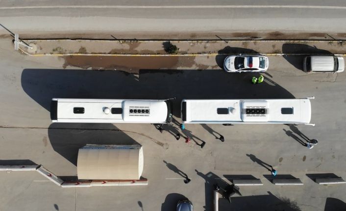 43 ilin geçiş güzergahında sıkı ‘korona virüsü’ denetimi: Toplu taşıma araçları tek tek durduruldu