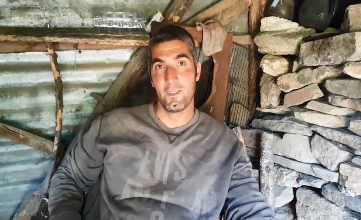 7 yıldır dağda yaşıyor...Koronayı bile 1 ay sonra öğrendi
