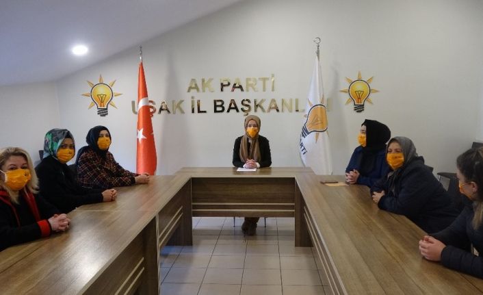 AK Parti Uşak Kadın Kolları Başkanı Sabancı: "Kadına karşı şiddet turuncu çizgimizdir"