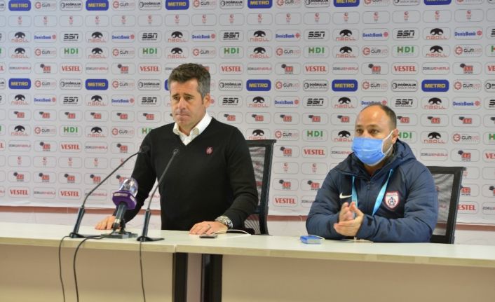 Altınordu Teknik Direktörü Hüseyin Eroğlu: "İki haftadır güzel skorlar alıyoruz"