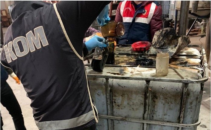 Antalya merkezli 4 ilde 94 bin 500 litre kaçak akaryakıt ele geçirildi