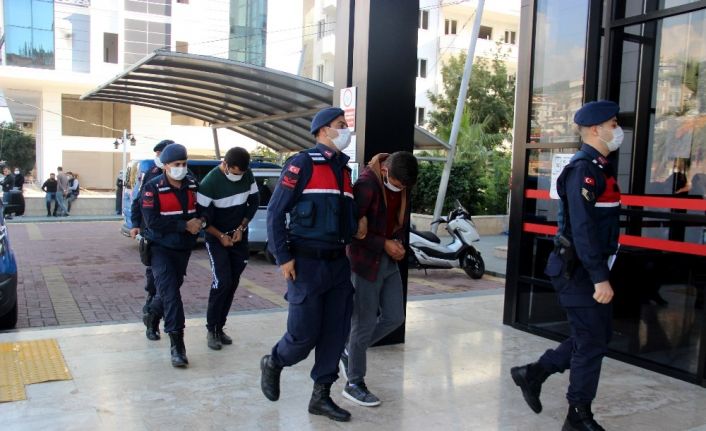 Antalya’da girdikleri bahçeden 7 bin TL değerinde avokado çalan 3 şüpheli yakalandı