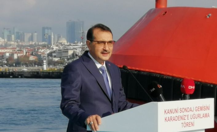 Bakan Fatih Dönmez: “Kanuni’yi bugün Karadeniz’e uğurluyoruz”
