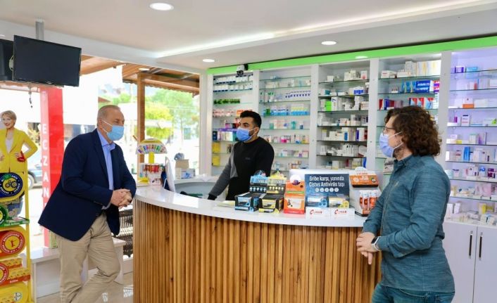 Başkan Atabay Akbük’teki çalışmaları yerinde inceledi