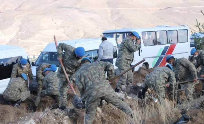 Bayburt’ta binlerce fidan toprakla buluştu