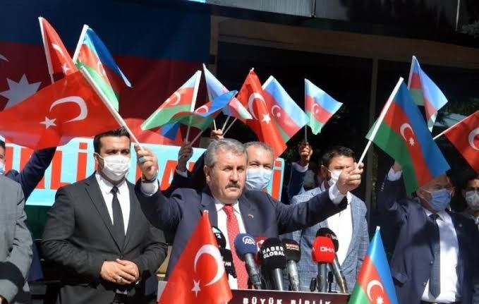 BBP Genel Başkanı Destici: "Zaferin kutlu ve mübarek olsun can Azerbaycan"