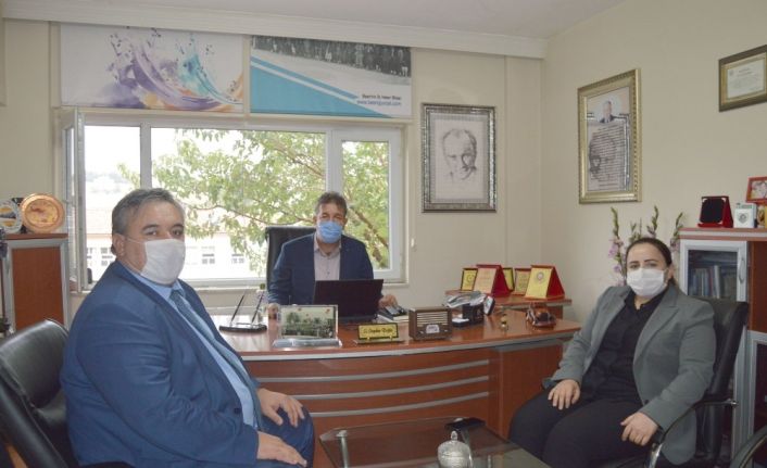 Besni Kaymakamı Demir’den gazetecilere ziyaret