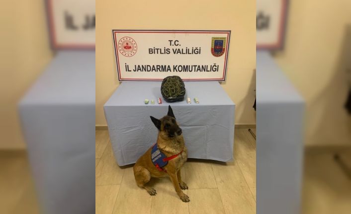 Bitlis’te 1 kilo 100 gram kubar esrar ele geçirildi