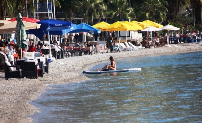 Bodrum’da Kasım ayında deniz keyfi
