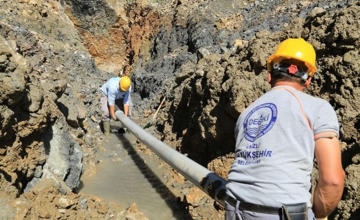Büyükşehir DESKİ’den Hisar Mahallesine saniyede 15 litre debiye sahip içme suyu