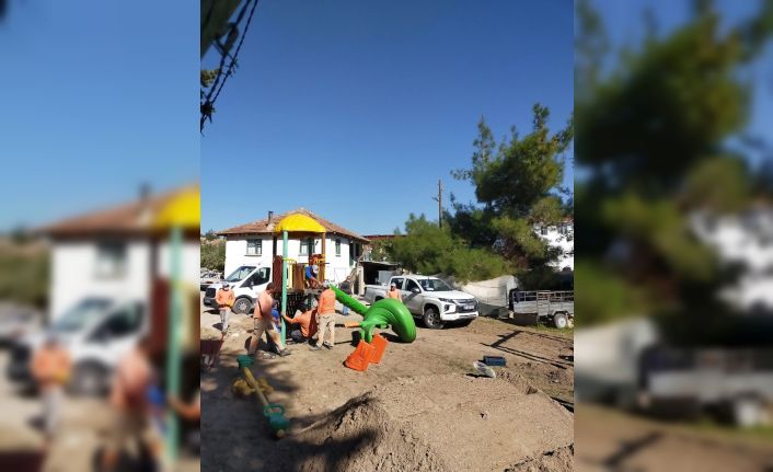 Büyükşehirden Korkuteli’ye oyun parkı