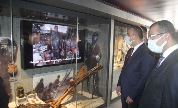 Çanakkale Savaşları Mobil Müzesi  Kilis’te