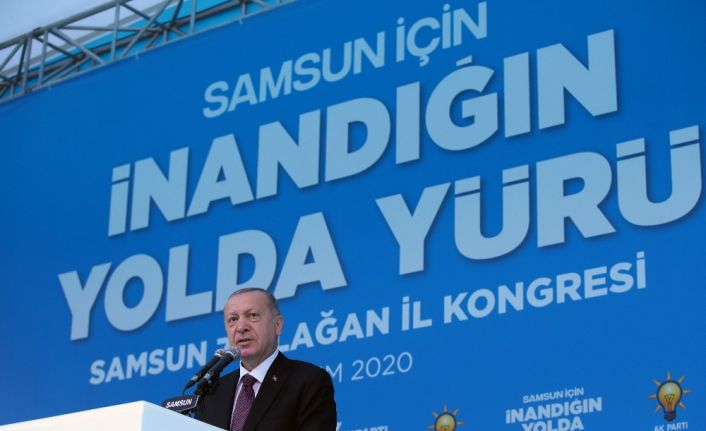 Cumhurbaşkanı Erdoğan: “Samsun’u İç Anadolu ve Akdeniz Bölgesi’ne hızlı trenle bağlayacağız”