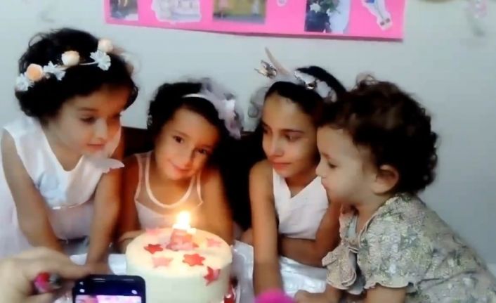 Depremde ölen babaanne ve 4 torunundan geriye doğum günü görüntüsü kaldı