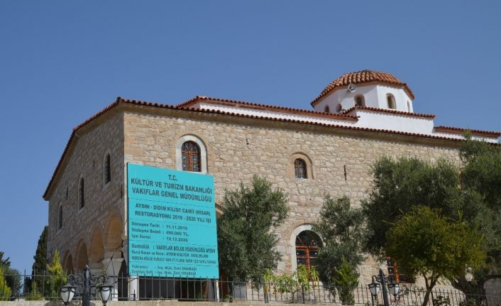 Didim’de 190 yıllık tarihi camii yeniden ibadete açıldı