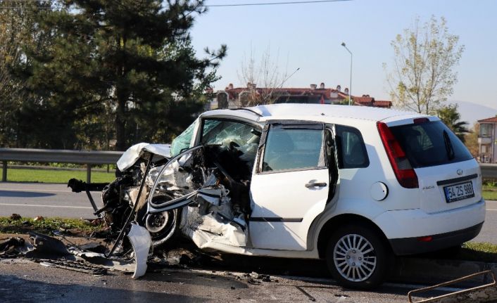 Duble yolda meydana gelen kazada ilginç detay: Kazadan birkaç dakika önce radara girmiş