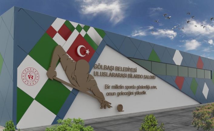 Dünyadaki ilk bilardo turnuva merkezi Gölbaşı’nda açılıyor