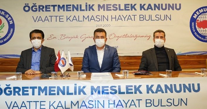 Eğitim Bir-Sen Bursa 1 No’lu Şube’den ’Öğretmenlik Meslek Kanunu’ açıklaması