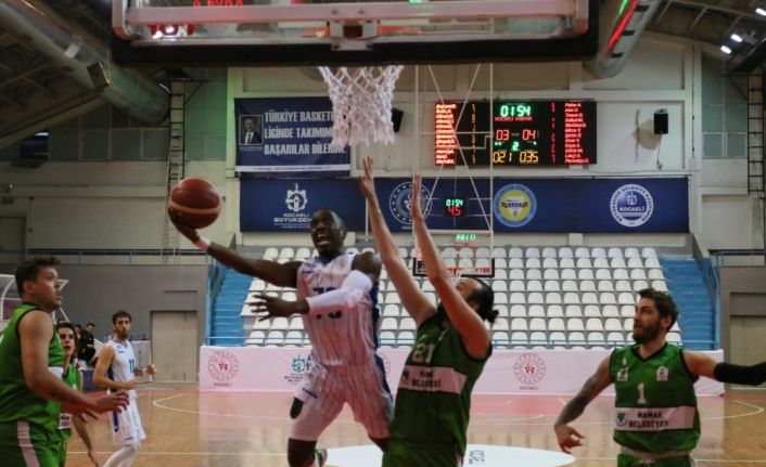 Erkekler Basketbol 1. Ligi: Kocaeli Büyükşehir Belediyesi Kağıtspor: 80 - Mamak Belediyespor: 91