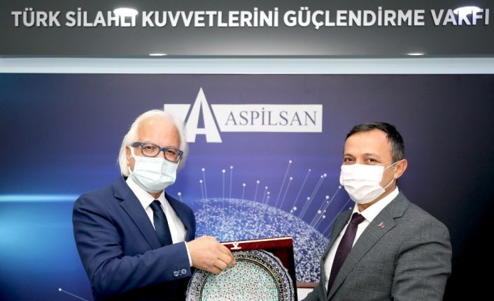ERÜ Rektörü Çalış, ASPİLSAN’ı Ziyaret Etti