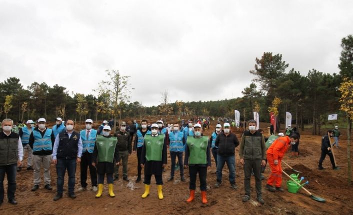 Gaziler Dağı Tabiat Parkı’nda ağaç dikim etkinliği düzenlendi