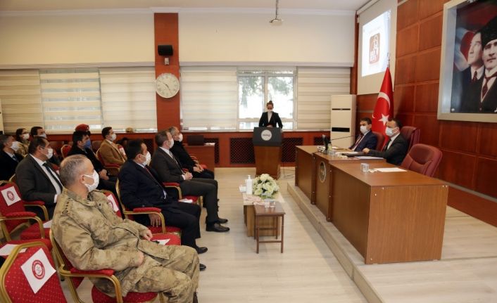 Gümüşhane’de kadına yönelik şiddetle mücadele il koordinasyon kurulu toplantısı yapıldı