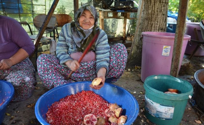 Hatay’da nar ekşisi sezonu açıldı
