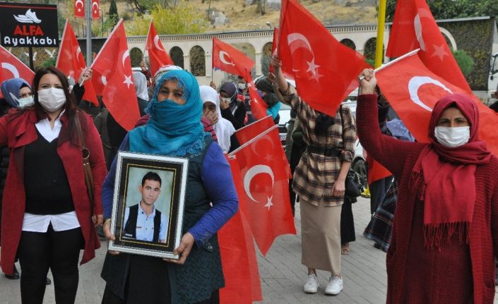 HDP’li vekil ve partililer, çocukları dağa kaçırılan ailelerin basın açıklamasını engellemeye çalıştı